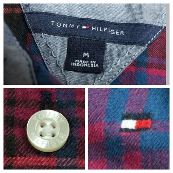 Tommy Hilfiger Women's cotton Half Button Down M - Picture 4 of 6